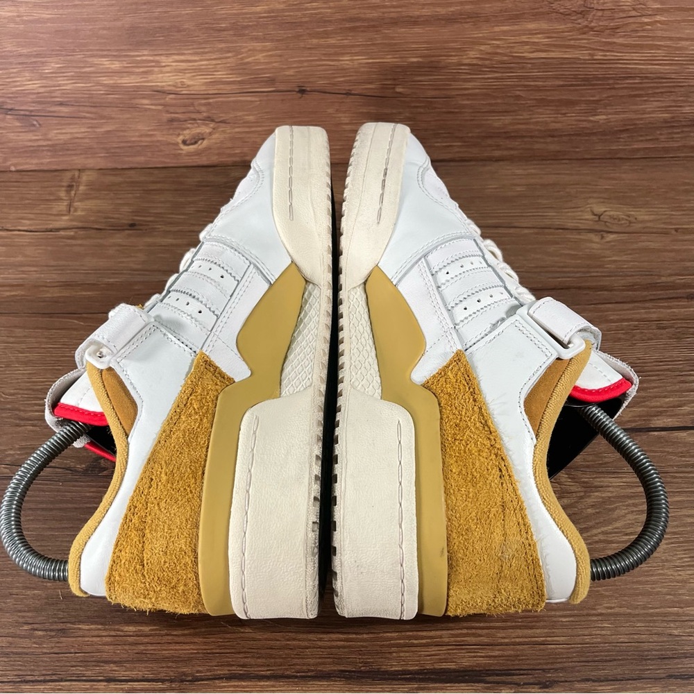 Adidas Forum 84 Low ‘Victory Gold’‎ Leather Sneakers Men’s Size 10 Shoes - Picture 3 of 10